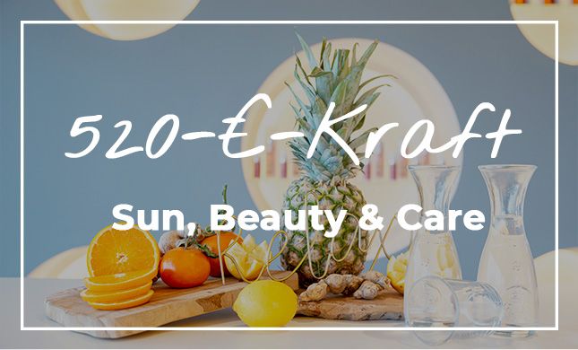 Jetzt 520-€-Kraft werden im California Sun & Beauty